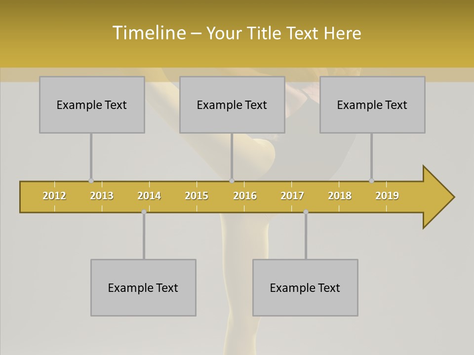 Balance Girl Fashion PowerPoint Template