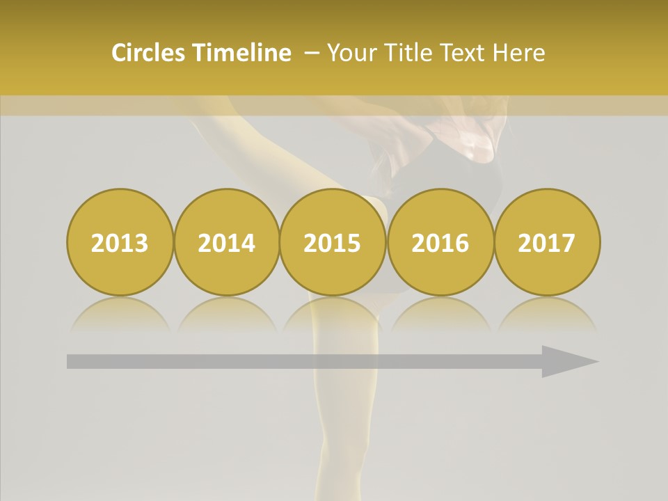 Balance Girl Fashion PowerPoint Template