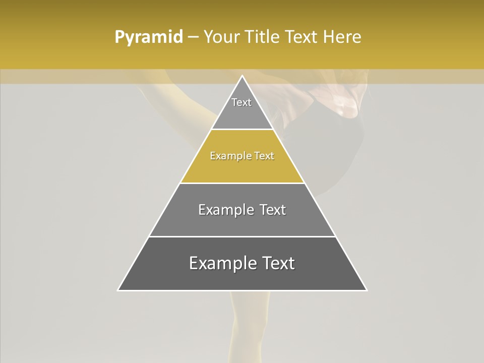 Balance Girl Fashion PowerPoint Template