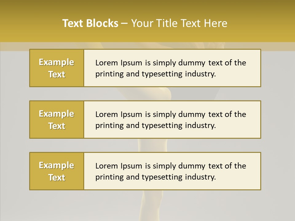 Balance Girl Fashion PowerPoint Template