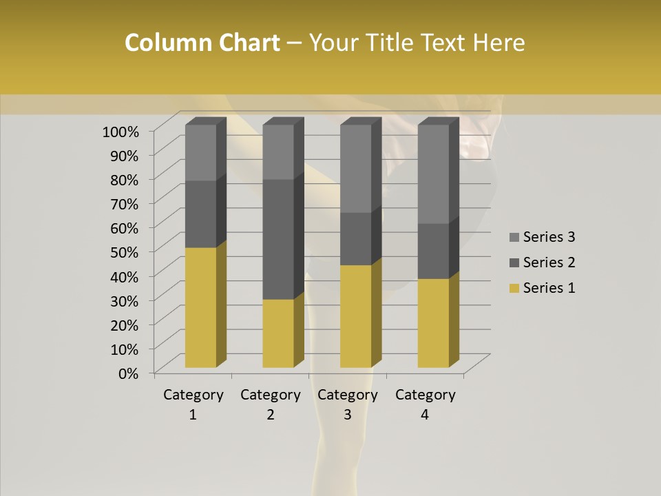 Balance Girl Fashion PowerPoint Template