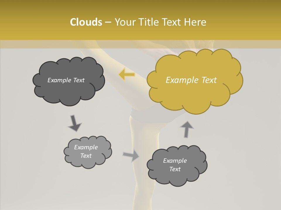 Balance Girl Fashion PowerPoint Template