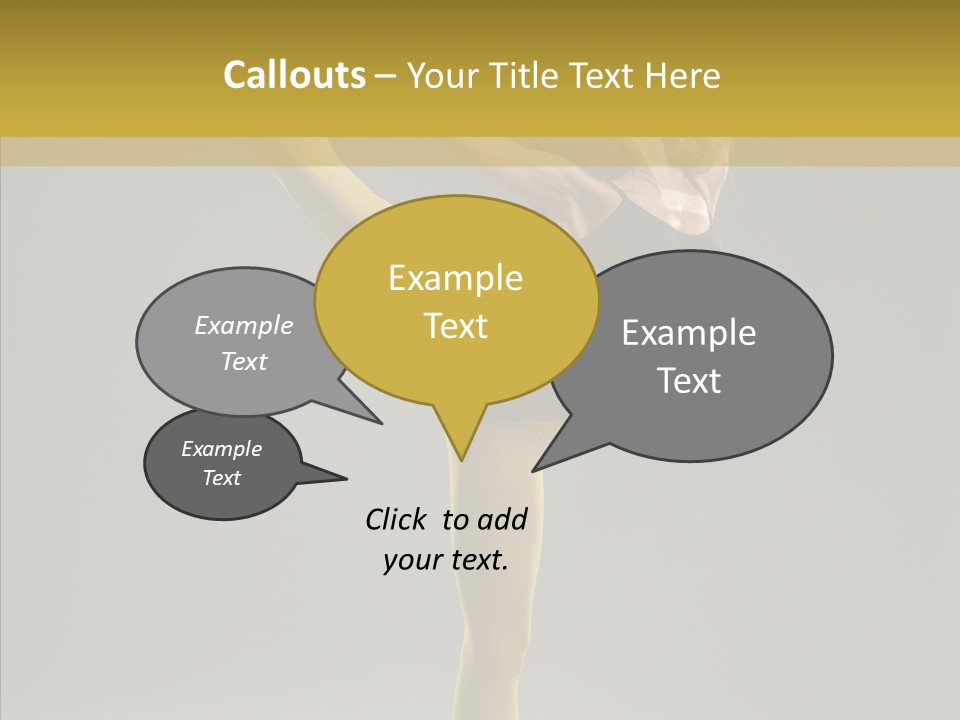 Balance Girl Fashion PowerPoint Template