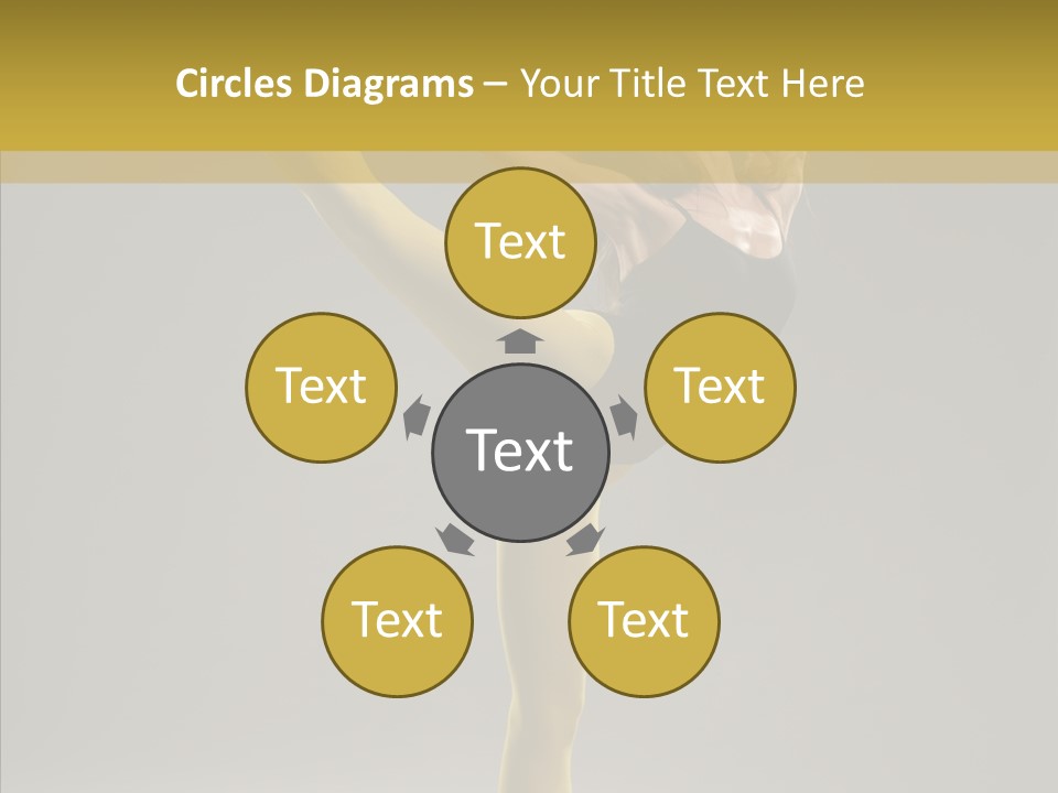 Balance Girl Fashion PowerPoint Template