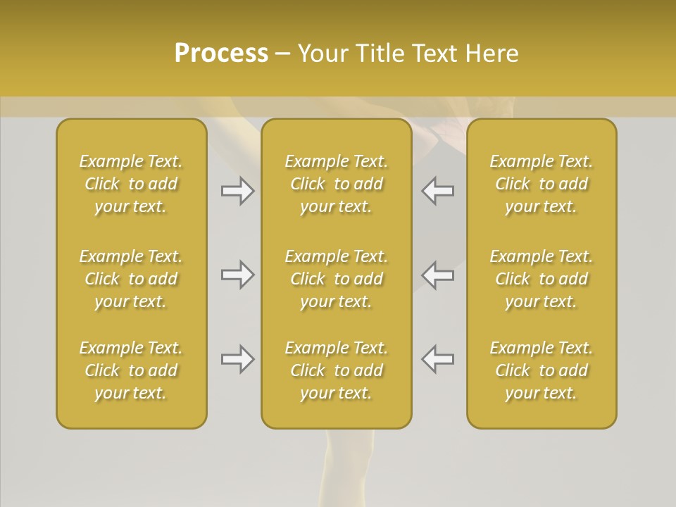 Balance Girl Fashion PowerPoint Template