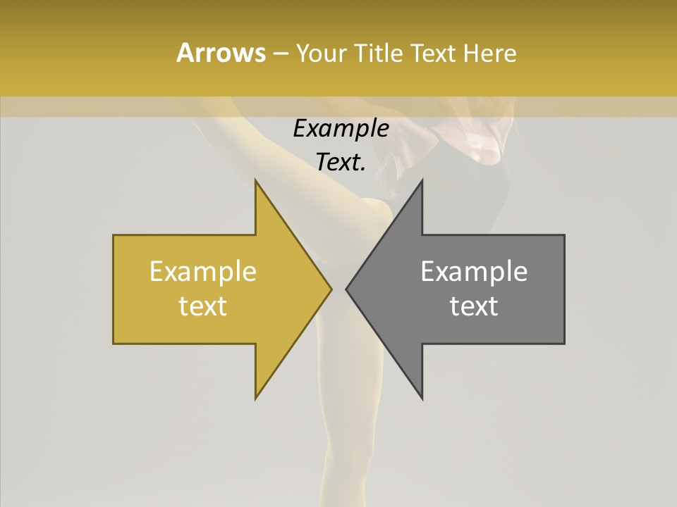 Balance Girl Fashion PowerPoint Template