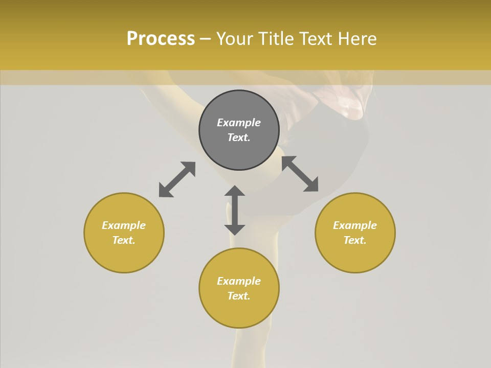 Balance Girl Fashion PowerPoint Template