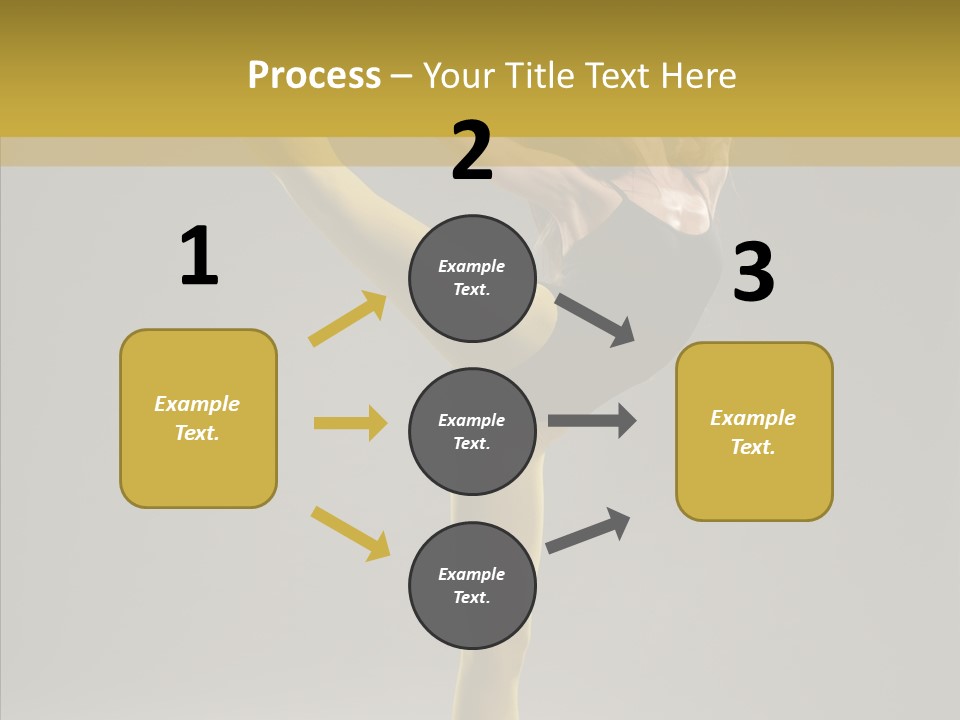 Balance Girl Fashion PowerPoint Template