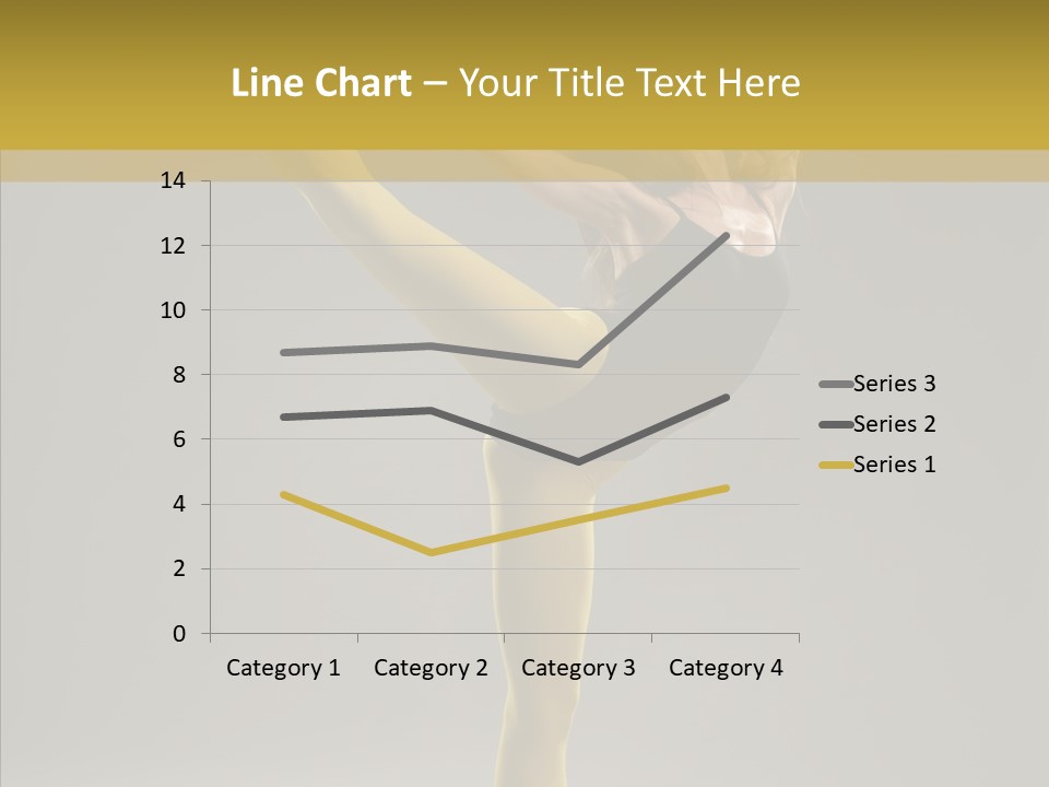 Balance Girl Fashion PowerPoint Template