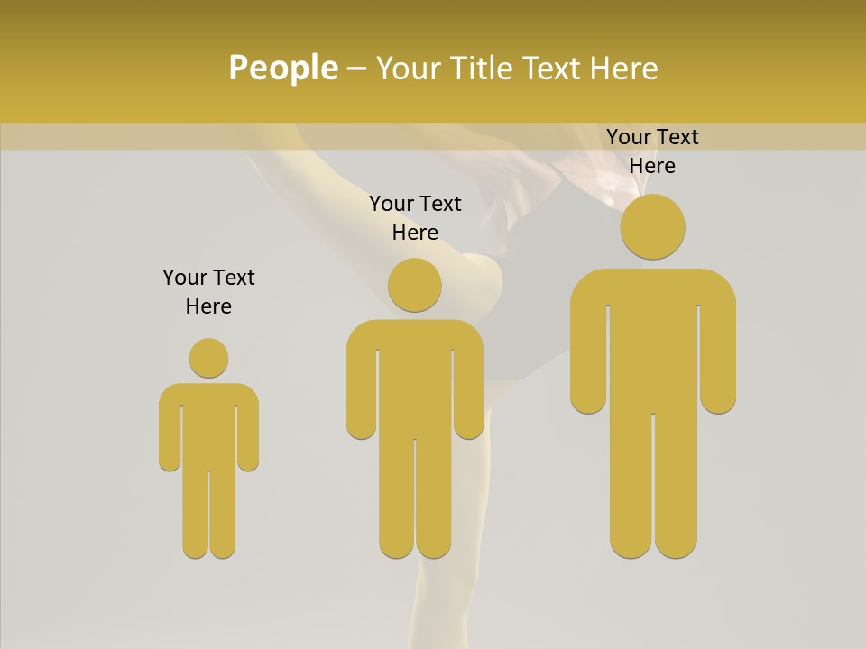 Balance Girl Fashion PowerPoint Template