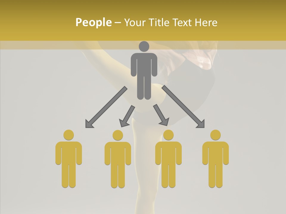 Balance Girl Fashion PowerPoint Template