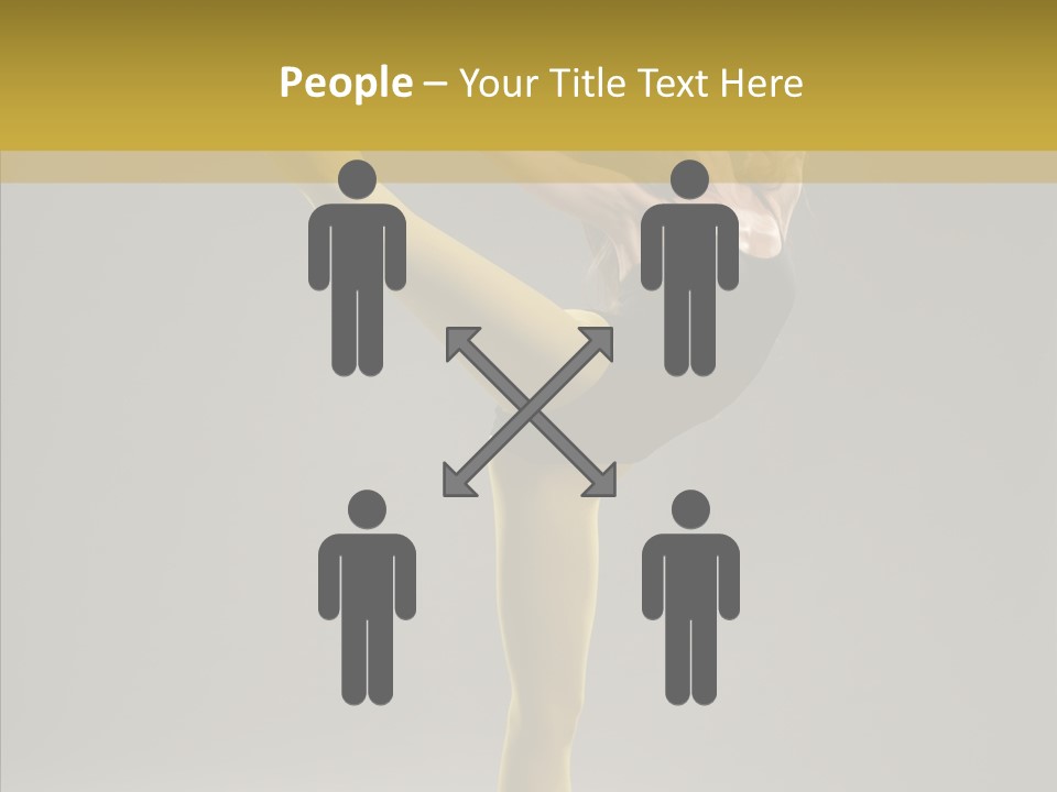 Balance Girl Fashion PowerPoint Template