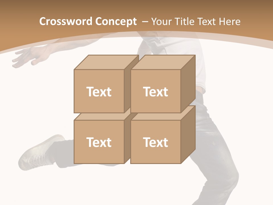 Exercise Dancer Beautiful PowerPoint Template
