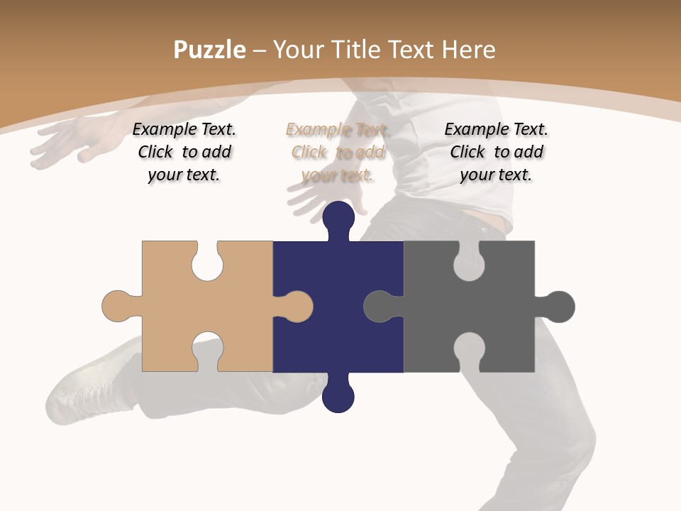 Exercise Dancer Beautiful PowerPoint Template