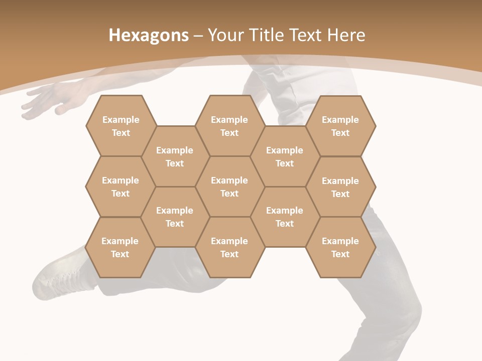 Exercise Dancer Beautiful PowerPoint Template