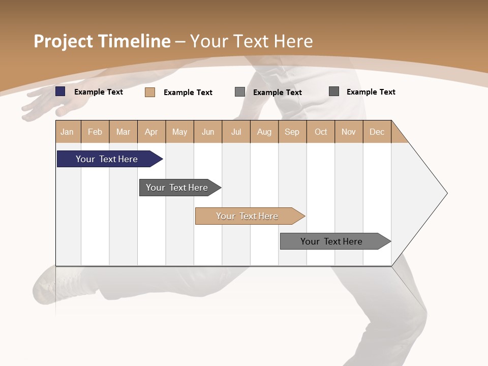 Exercise Dancer Beautiful PowerPoint Template