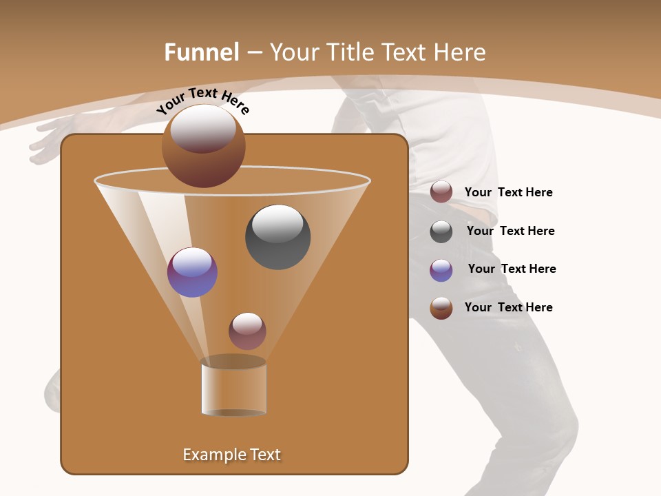 Exercise Dancer Beautiful PowerPoint Template