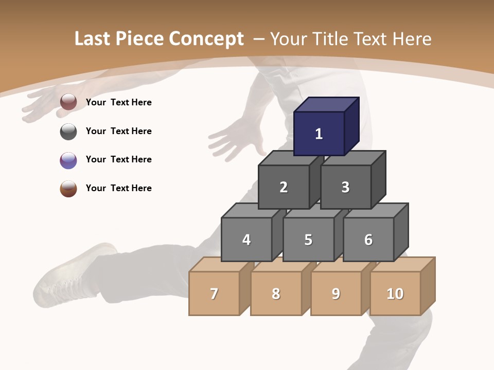 Exercise Dancer Beautiful PowerPoint Template