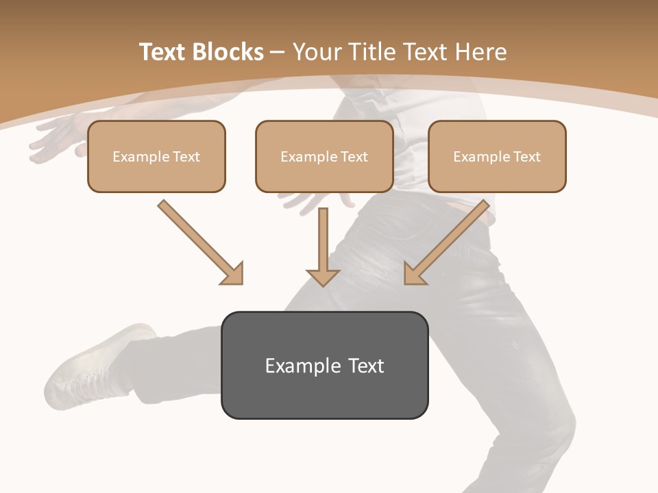 Exercise Dancer Beautiful PowerPoint Template