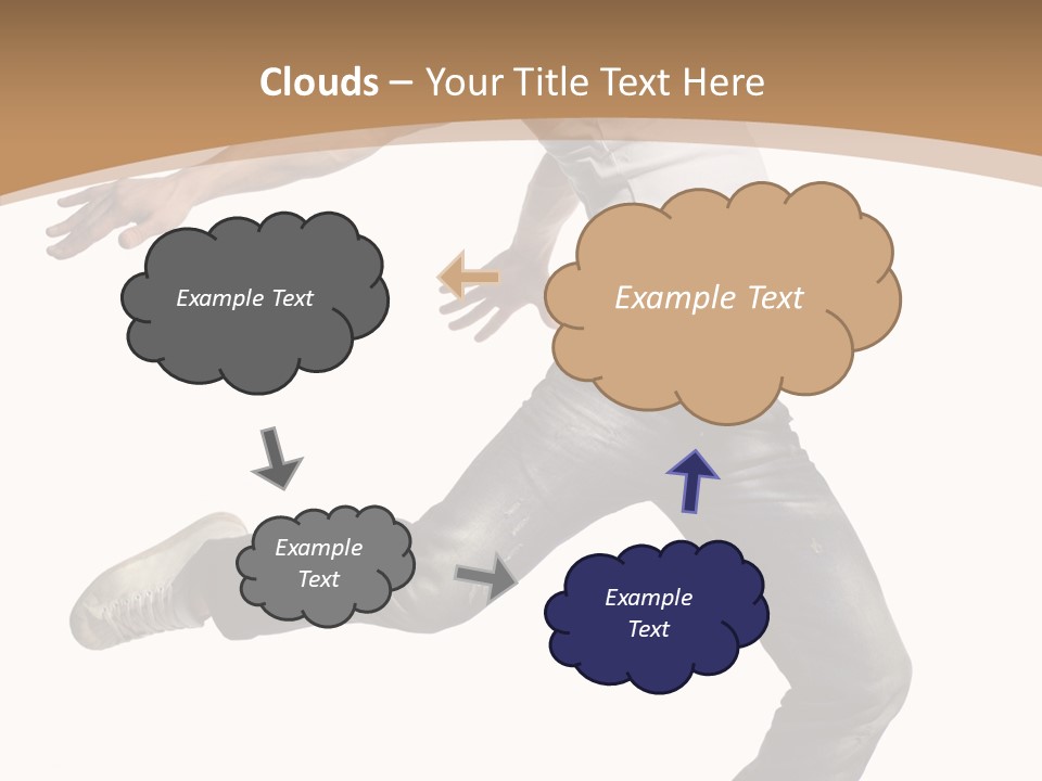 Exercise Dancer Beautiful PowerPoint Template