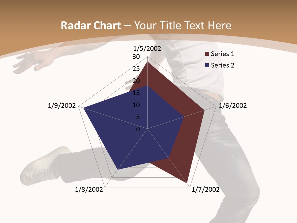 Exercise Dancer Beautiful PowerPoint Template