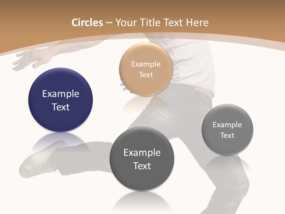 Exercise Dancer Beautiful PowerPoint Template