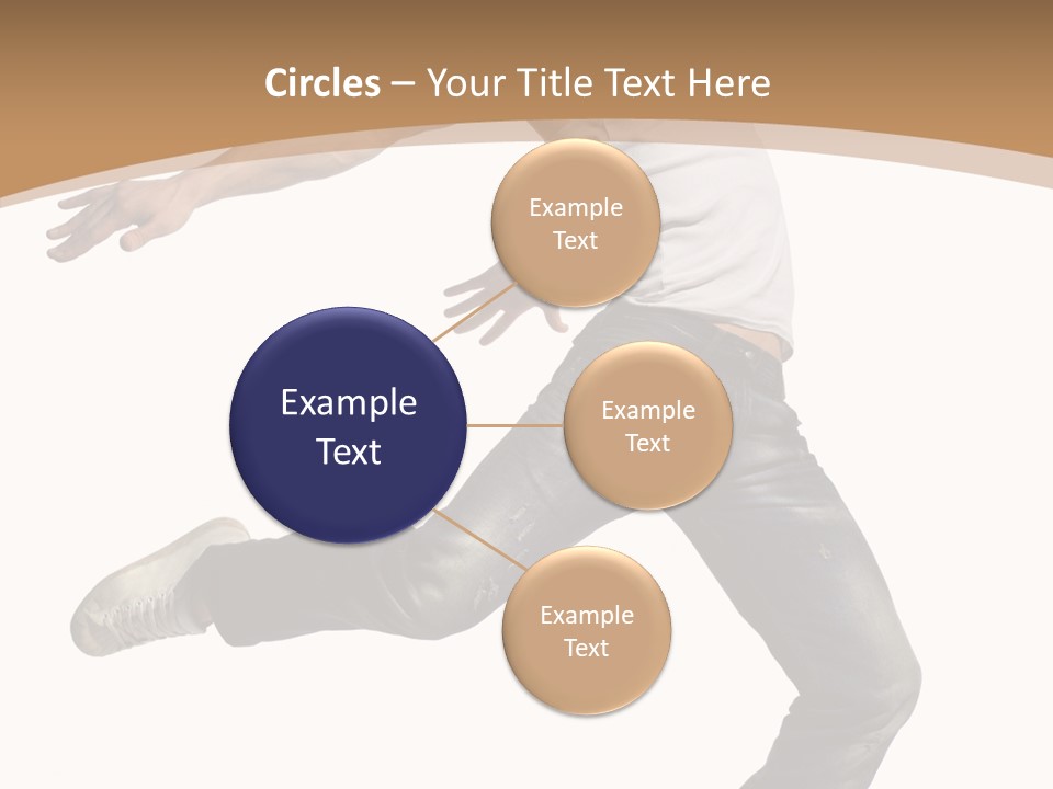 Exercise Dancer Beautiful PowerPoint Template