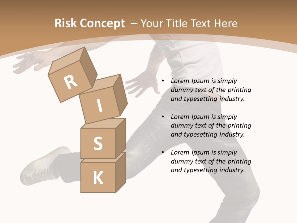 Exercise Dancer Beautiful PowerPoint Template