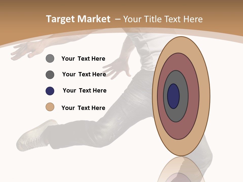 Exercise Dancer Beautiful PowerPoint Template