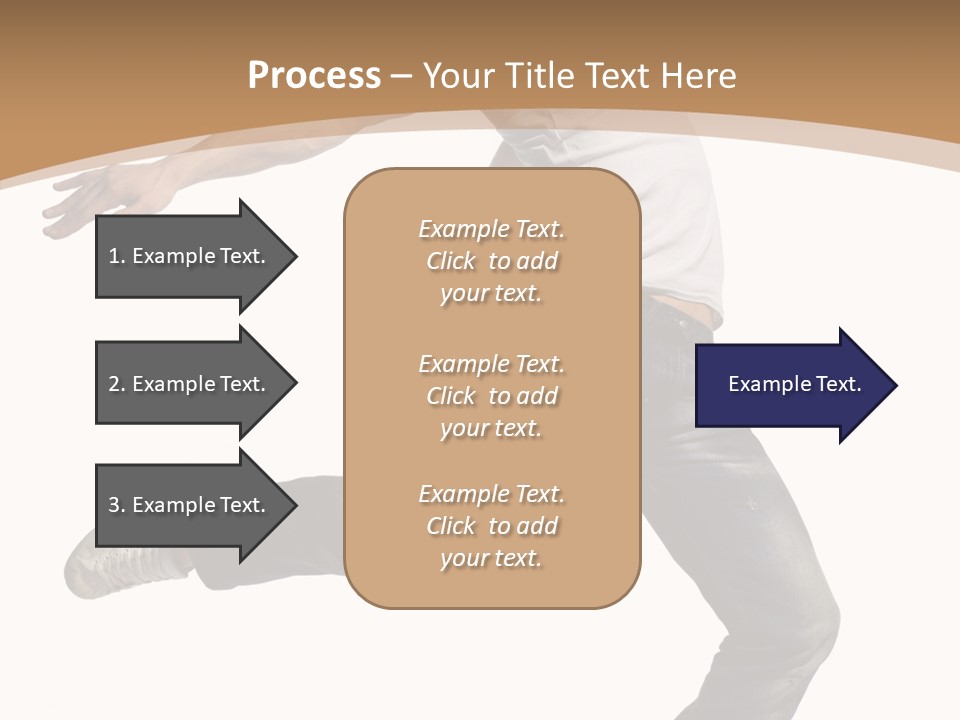 Exercise Dancer Beautiful PowerPoint Template