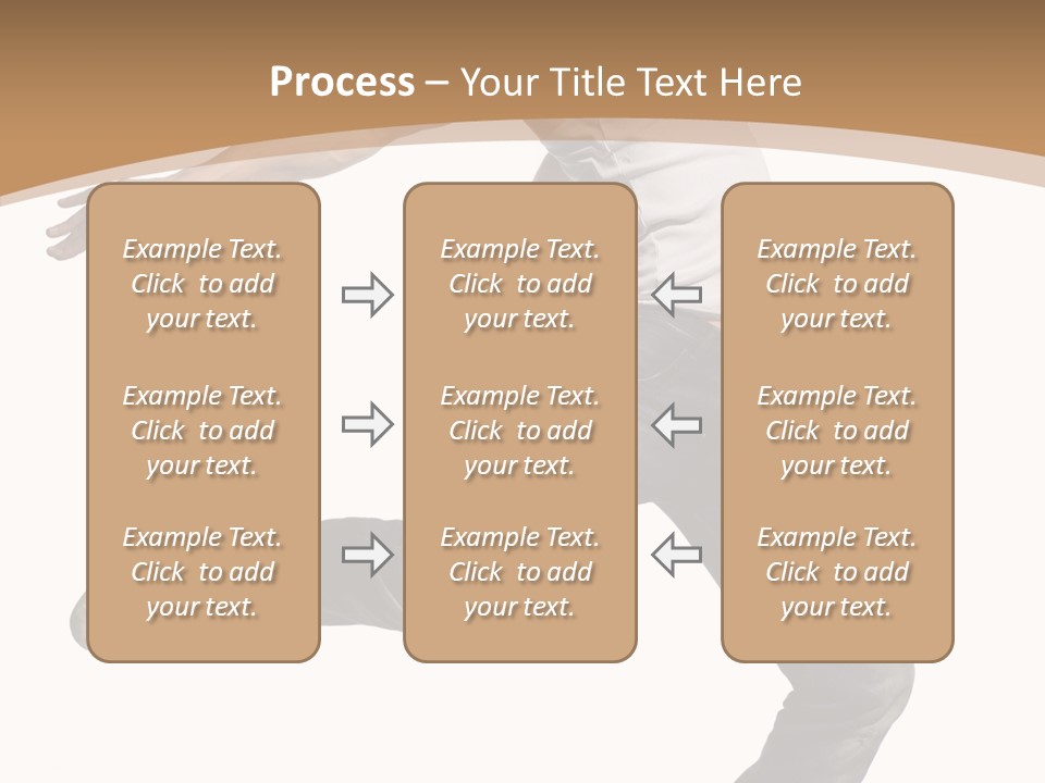 Exercise Dancer Beautiful PowerPoint Template
