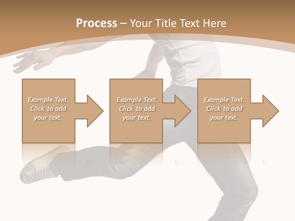 Exercise Dancer Beautiful PowerPoint Template