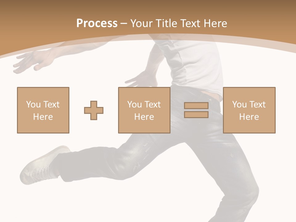 Exercise Dancer Beautiful PowerPoint Template