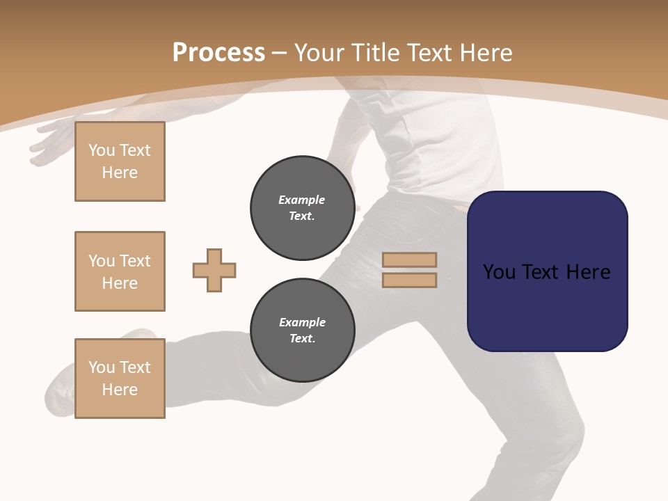 Exercise Dancer Beautiful PowerPoint Template