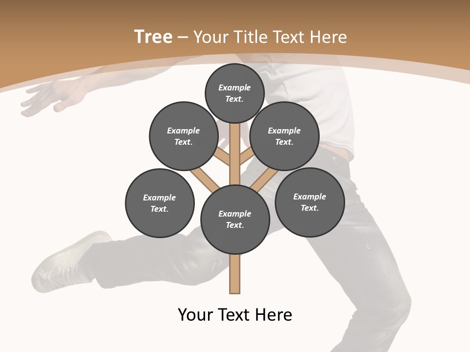 Exercise Dancer Beautiful PowerPoint Template