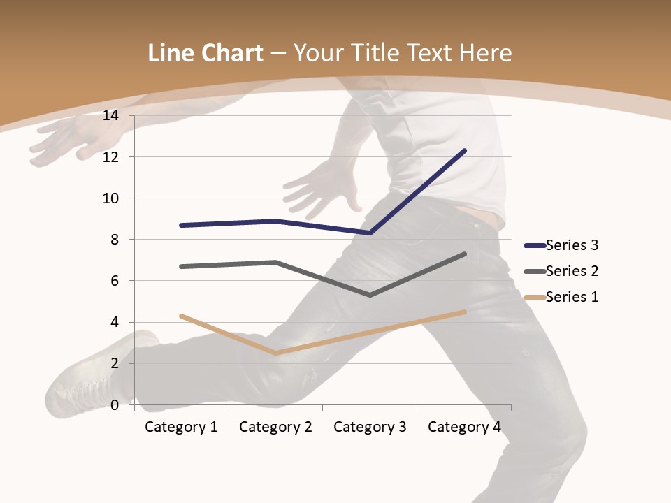 Exercise Dancer Beautiful PowerPoint Template