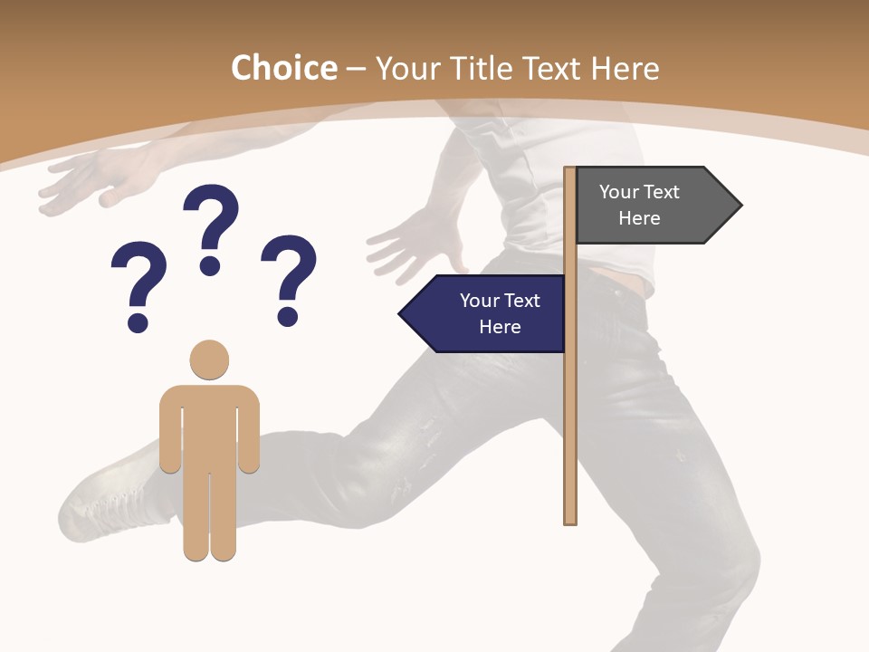 Exercise Dancer Beautiful PowerPoint Template