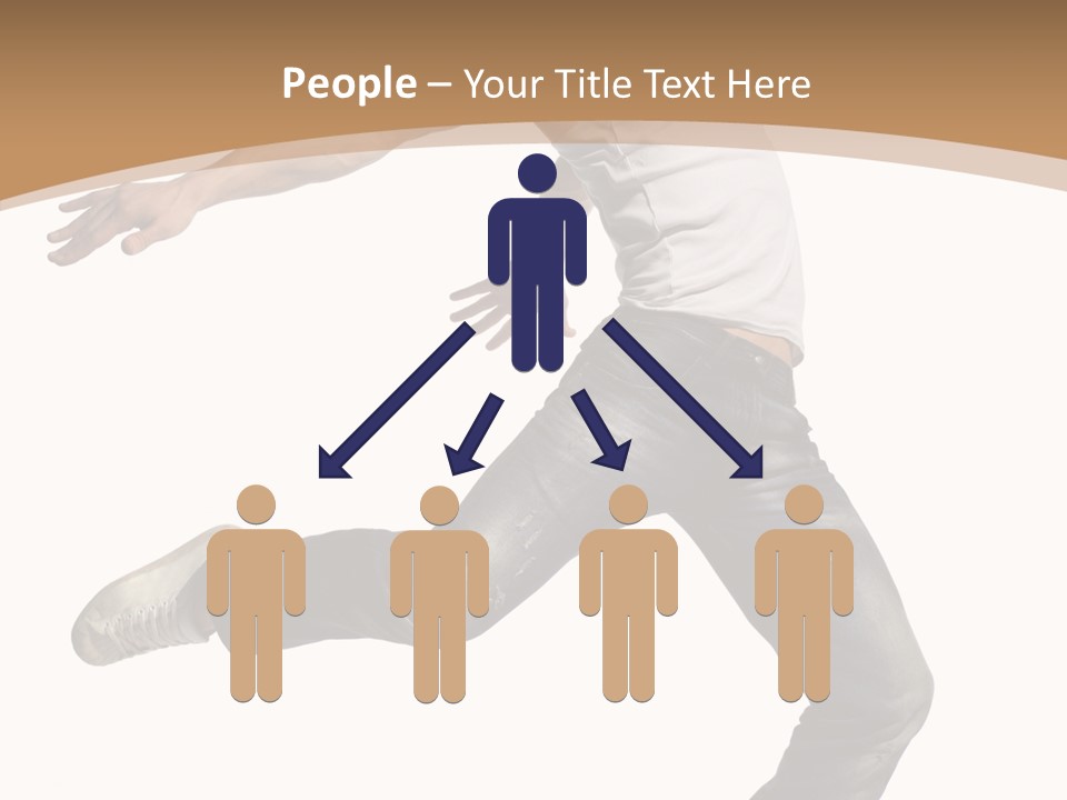 Exercise Dancer Beautiful PowerPoint Template