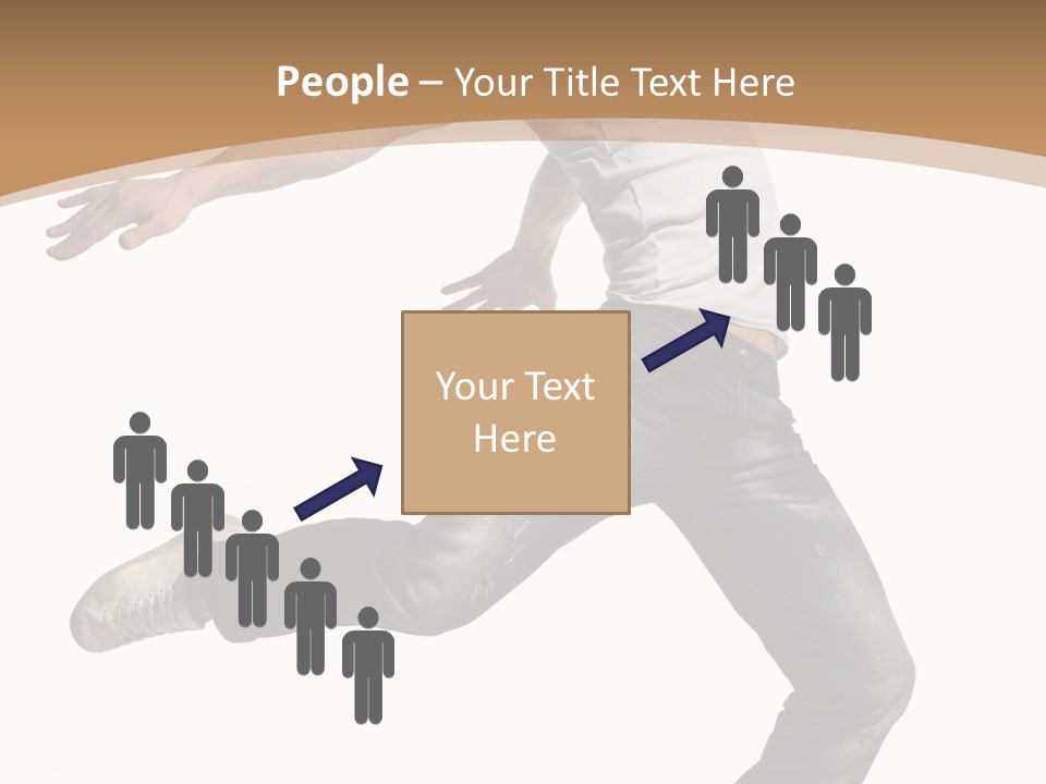 Exercise Dancer Beautiful PowerPoint Template