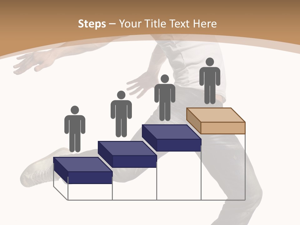 Exercise Dancer Beautiful PowerPoint Template