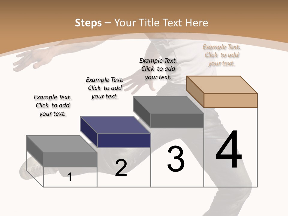 Exercise Dancer Beautiful PowerPoint Template