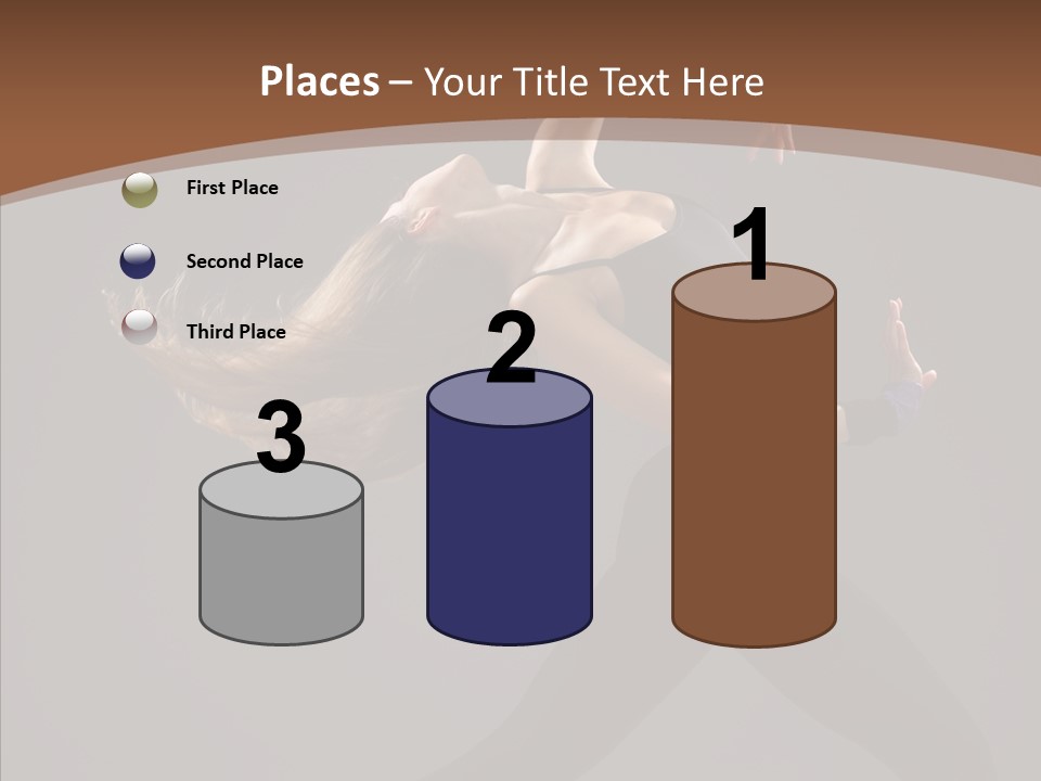 Dance Woman Movement PowerPoint Template