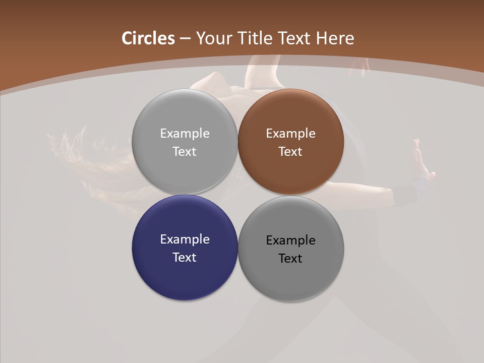 Dance Woman Movement PowerPoint Template