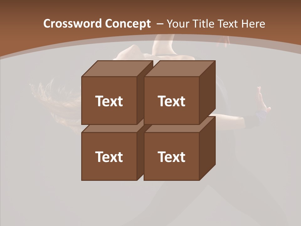 Dance Woman Movement PowerPoint Template