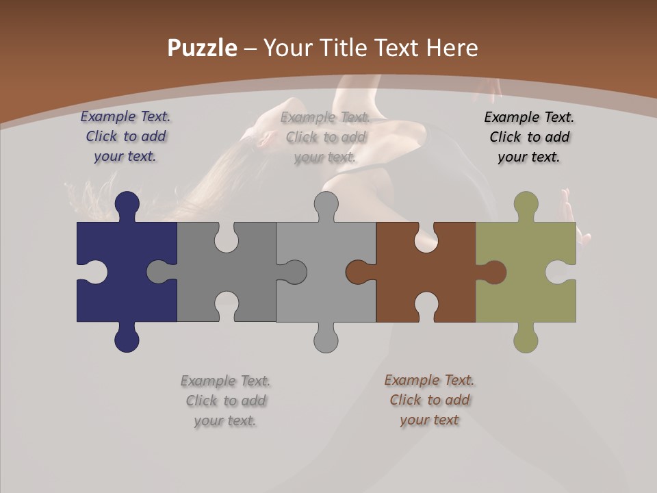 Dance Woman Movement PowerPoint Template