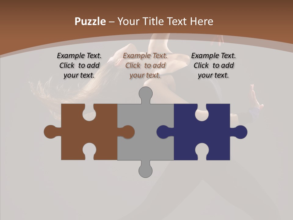 Dance Woman Movement PowerPoint Template