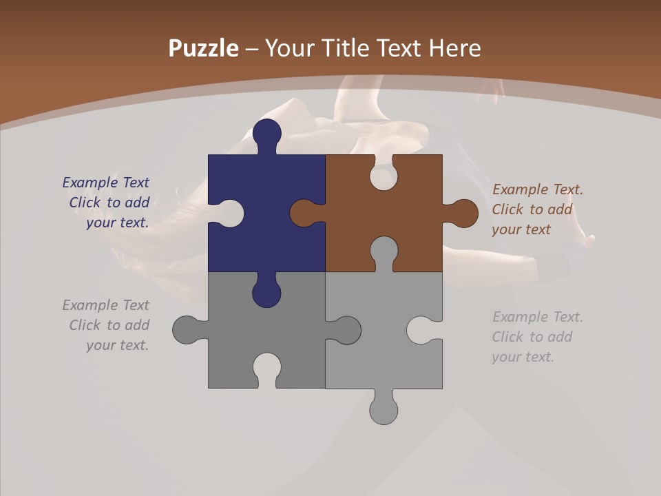 Dance Woman Movement PowerPoint Template