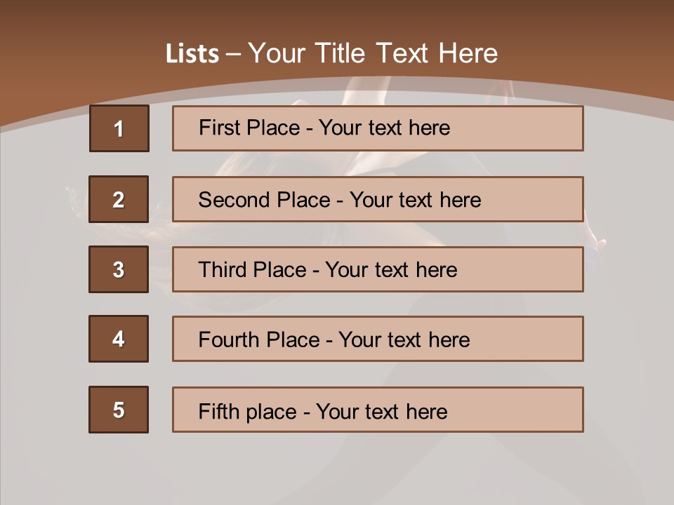 Dance Woman Movement PowerPoint Template