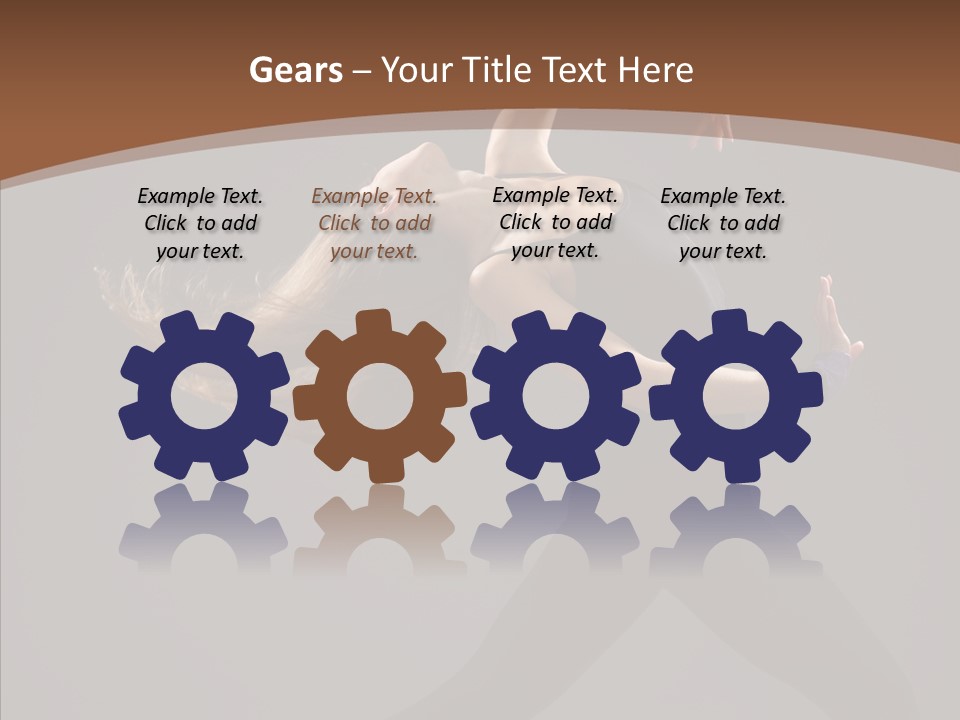 Dance Woman Movement PowerPoint Template