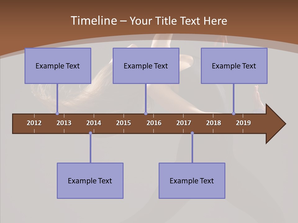 Dance Woman Movement PowerPoint Template
